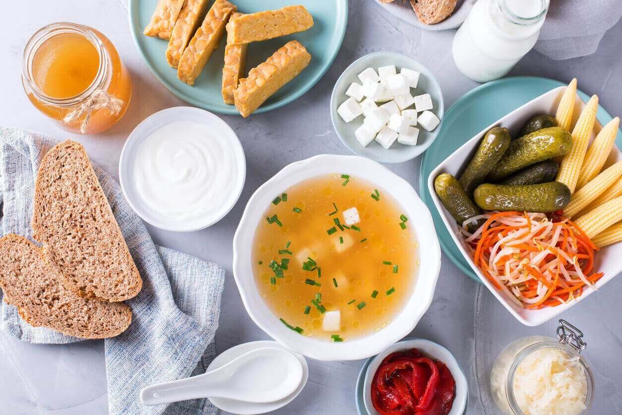 Alguns alimentos fermentados que são fontes de probióticos – Culturelle.